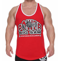 Big Sam POWER wrestling cotton tank top 2300