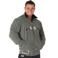 Veste oversize Big Sam BOYE en coton très chaud avec fermeture éclair 4025