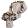 Sweat à capuche surdimensionné camouflage en coton Explosive Fibers XXXL INC STANDARD ISSUE