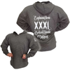Sweat à capuche oversize en coton Explosive Fibers BRICK GOTHIC XXXL avec logo