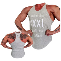 Explosive Fibers GOTHIC XXXL 4X1 Oversized Ribbed Stringer Tank Top
