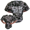 Explosive Fibers XXXL STANDARD ISSUE Débardeur camouflage surdimensionné avec capuche