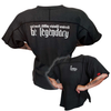 Fibres explosives SOYEZ LÉGENDAIRE T-shirt oversize en coton côtelé