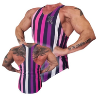 Explosive Fibers XXLX Logo Oversized Stringer Cotton Tank Top