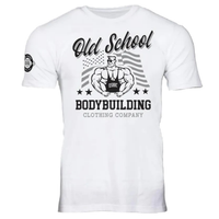 Old School Bodybuilding BIG BOY STARS & STRIPES cotton t-shirt