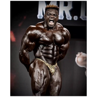 CJ's Elite BLACK GOLD TIGER bodybuilding posing pants