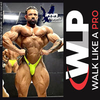 Iron Eagle LIME GOLD MYSTIQUE bodybuilding posing pants