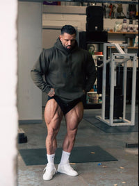 Sweat à capuche oversize en coton Neil Curry IRON