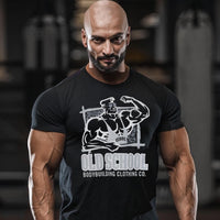 Old School Bodybuilding Classic FRAME Baumwoll-T-Shirt