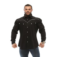 Chemise en coton surdimensionnée Big Sam 5012
