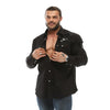 Chemise en coton surdimensionnée Big Sam 5011