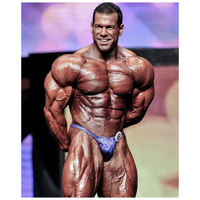 CJ's Elite PURPLE SHATTER CRACKED ICE bodybuilding posing pants