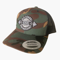 Casquette camouflage Old School Bodybuilding YUPOONG TRUCKER