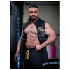 IFBB Pro Men's Terry Vest with Zipper