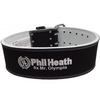 Schiek Sports PHIL HEATH POWER COMPETITION DOUBLE PRONG Suede Weightlifting Belt - Model PHL6010