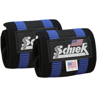 Bandages de poignet en caoutchouc Schiek Sports BLUE LINE - modèle 1118R
