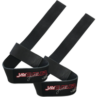 Schiek Sports JAY CUTLER BASIC highly durable leather lifting straps – Model J-1000LLS