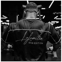 T-shirt oversize en coton La Familia DUBAI ÉDITION LIMITÉE