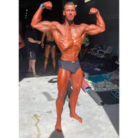 NPC Active Wear CLASSIC PHYSIQUE cotton posing shorts