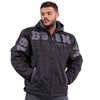 Veste à capuche zippée surdimensionnée Big Sam BGSM 4073