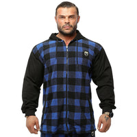 Big Sam BGSM übergrosse Frottee-Baumwolljacke mit Kapuze 3634