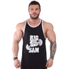 Débardeur en coton Big Sam BULLDOG Ringer 2294