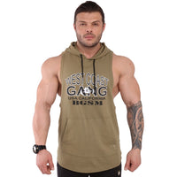 Débardeur oversize en coton à capuche Big Sam WEST COAST 2305