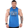 Débardeur oversize en coton à capuche Big Sam WEST COAST 2307
