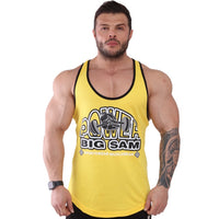 Big Sam POWER wrestling cotton tank top 2303